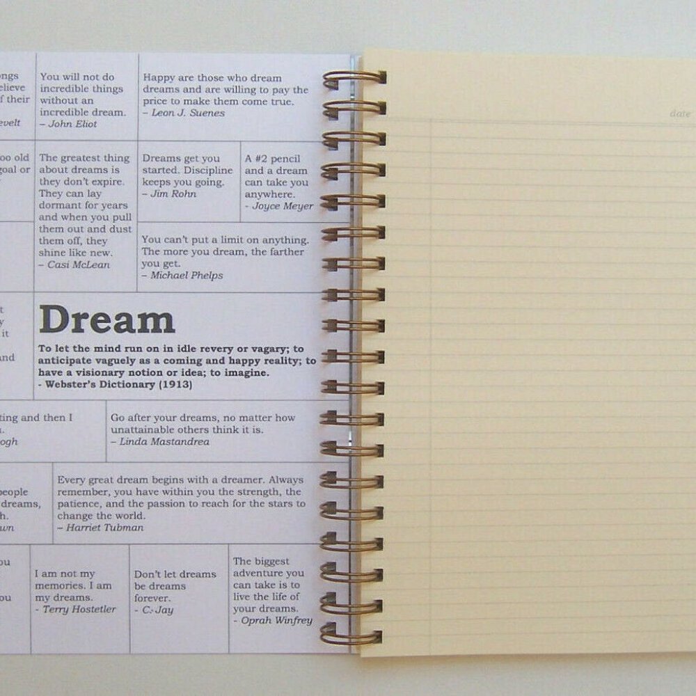 LITERARY LABRADOR "Dream" Notebook - Picture 4 of 10